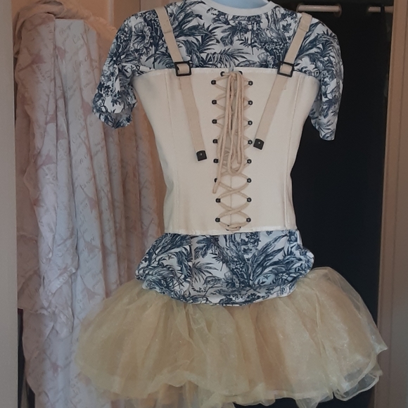 Canvas Coset handcrafted Cottagecore, Fairycore NWOT - Picture 7 of 10